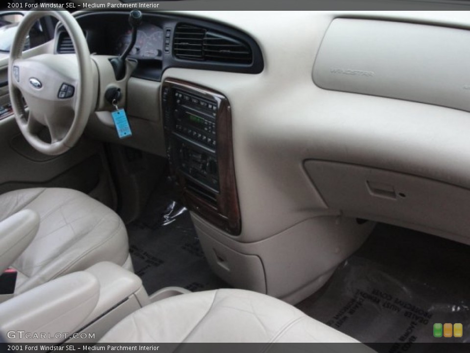 Medium Parchment Interior Dashboard for the 2001 Ford Windstar SEL #56782684