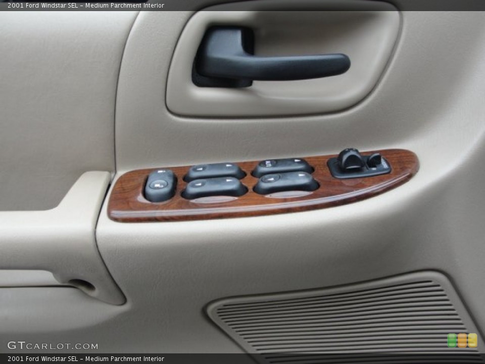 Medium Parchment Interior Controls for the 2001 Ford Windstar SEL #56782693