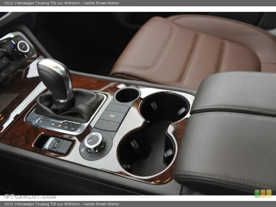 Saddle Brown Interior Transmission for the 2012 Volkswagen Touareg TDI Lux 4XMotion #56785723