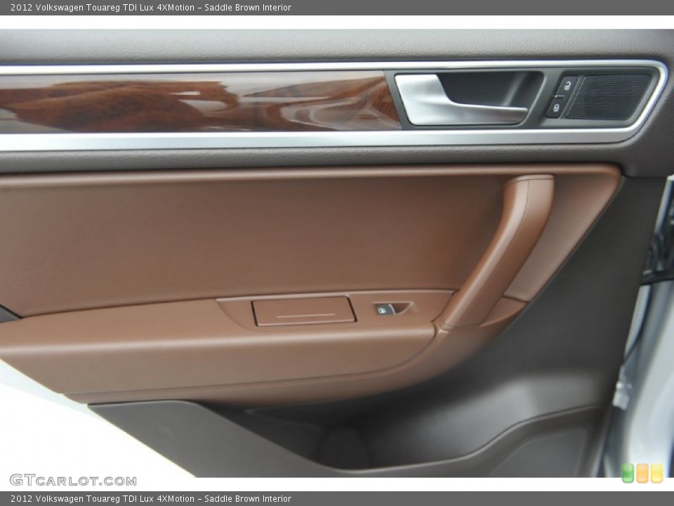 Saddle Brown Interior Door Panel for the 2012 Volkswagen Touareg TDI Lux 4XMotion #56785825