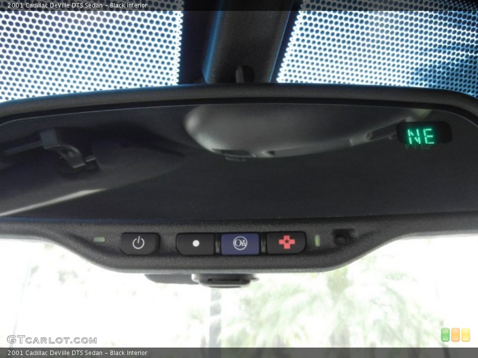 Black Interior Controls for the 2001 Cadillac DeVille DTS Sedan #56785867