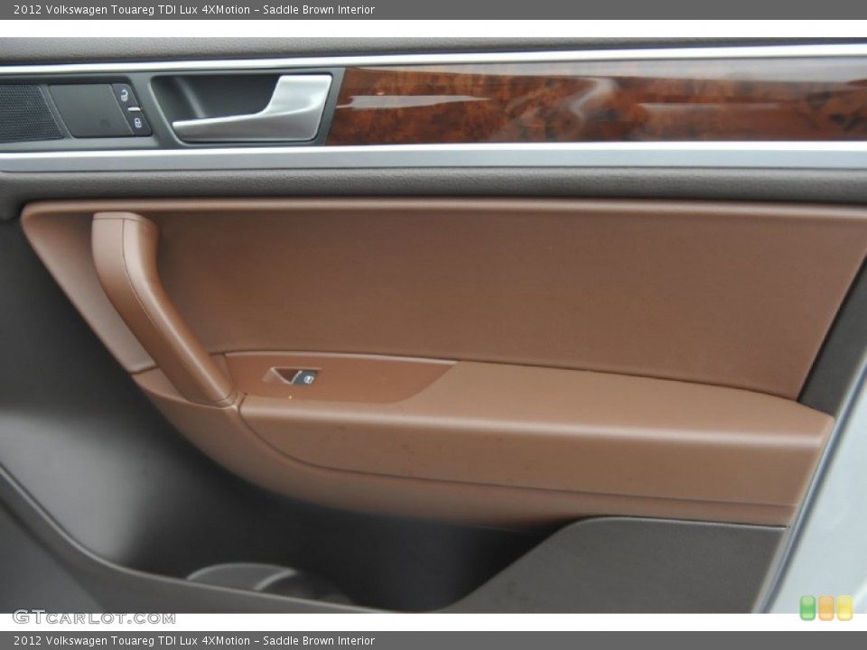 Saddle Brown Interior Door Panel for the 2012 Volkswagen Touareg TDI Lux 4XMotion #56785900