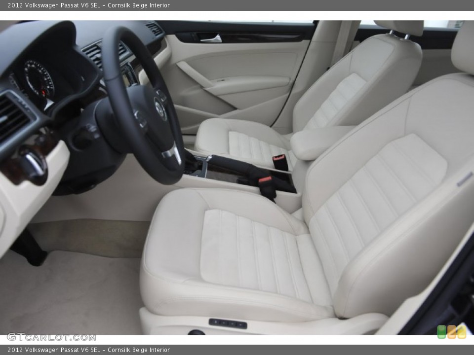 Cornsilk Beige Interior Photo for the 2012 Volkswagen Passat V6 SEL #56786028