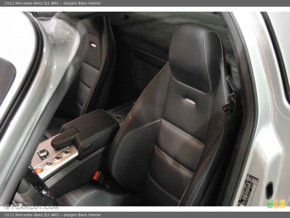 designo Black Interior Photo for the 2011 Mercedes-Benz SLS AMG #56790295