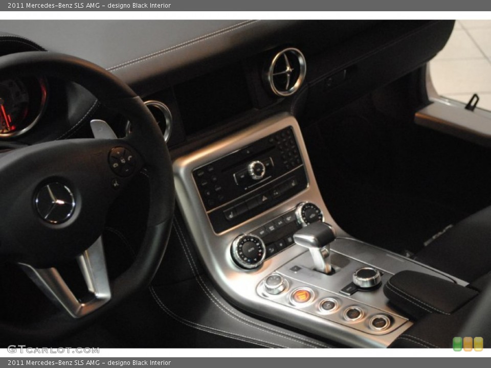 designo Black Interior Controls for the 2011 Mercedes-Benz SLS AMG #56790321
