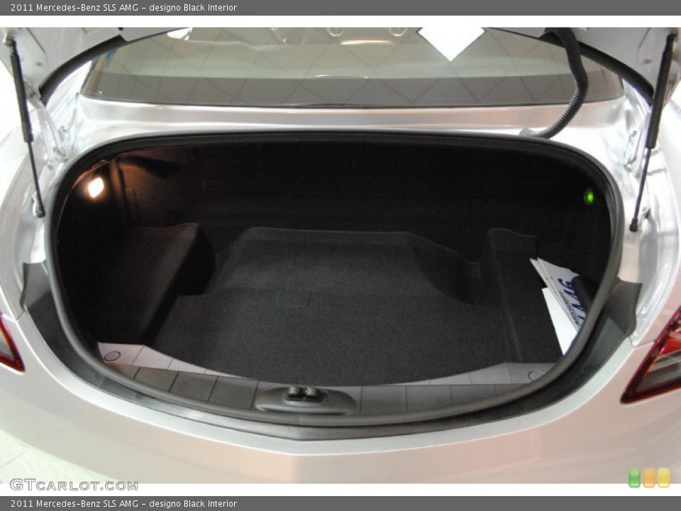 designo Black Interior Trunk for the 2011 Mercedes-Benz SLS AMG #56790366