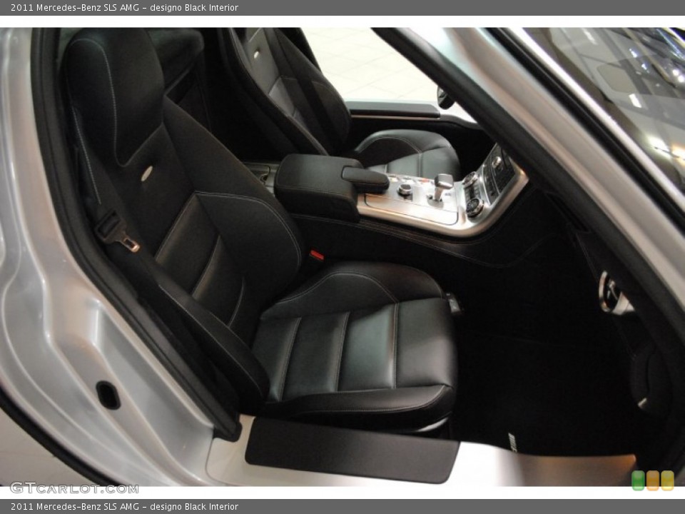 designo Black Interior Photo for the 2011 Mercedes-Benz SLS AMG #56790393