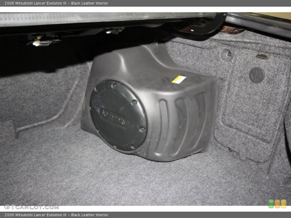 Black Leather Interior Trunk for the 2006 Mitsubishi Lancer Evolution IX #56791242