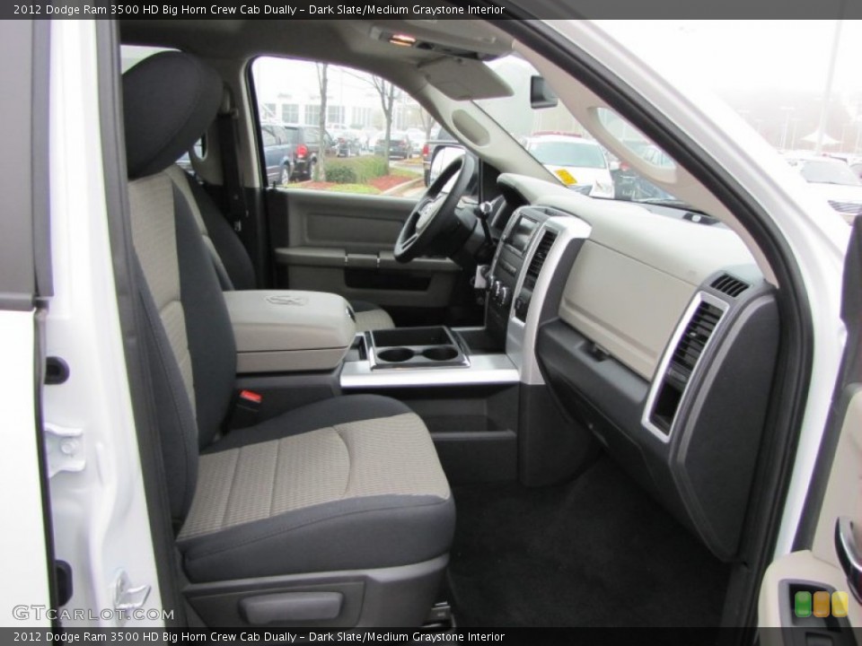Dark Slate/Medium Graystone Interior Photo for the 2012 Dodge Ram 3500 HD Big Horn Crew Cab Dually #56791647