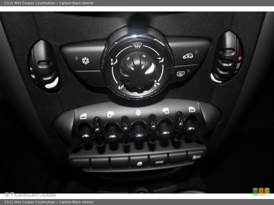Carbon Black Interior Controls for the 2012 Mini Cooper Countryman #56791842