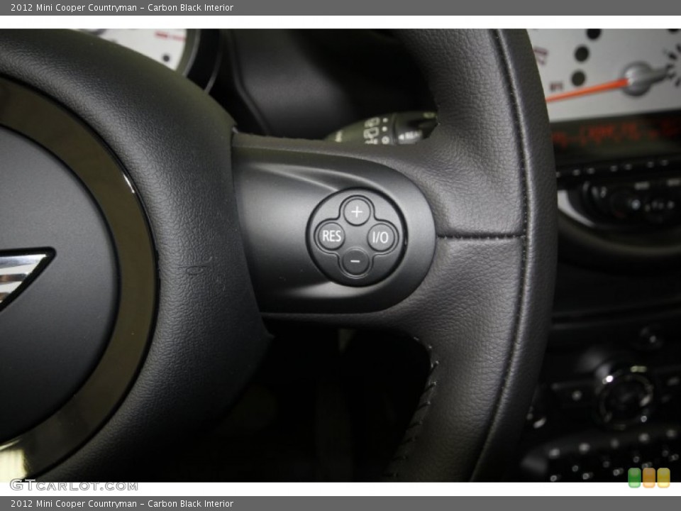 Carbon Black Interior Controls for the 2012 Mini Cooper Countryman #56791874
