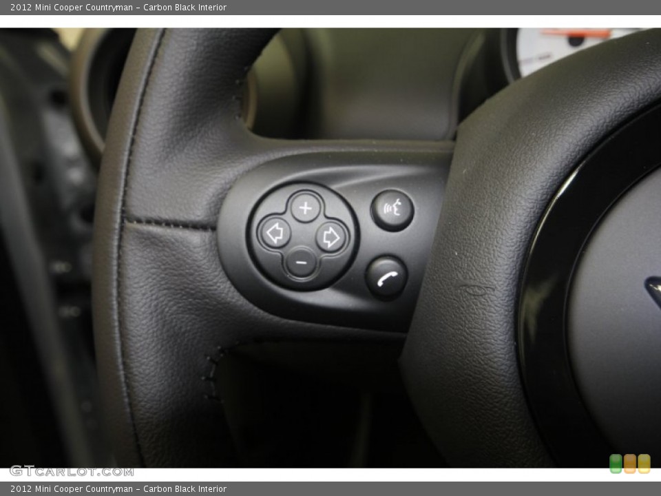 Carbon Black Interior Controls for the 2012 Mini Cooper Countryman #56791881