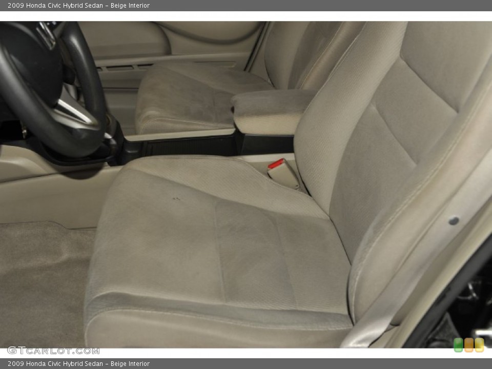 Beige Interior Photo for the 2009 Honda Civic Hybrid Sedan #56791956