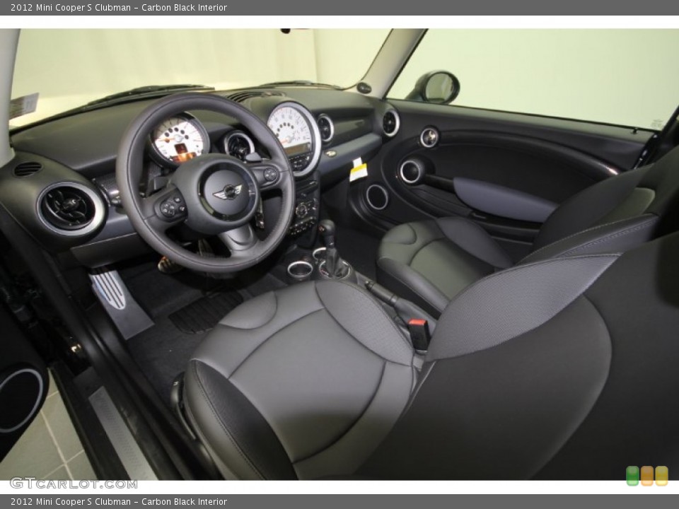 Carbon Black Interior Photo for the 2012 Mini Cooper S Clubman #56792014