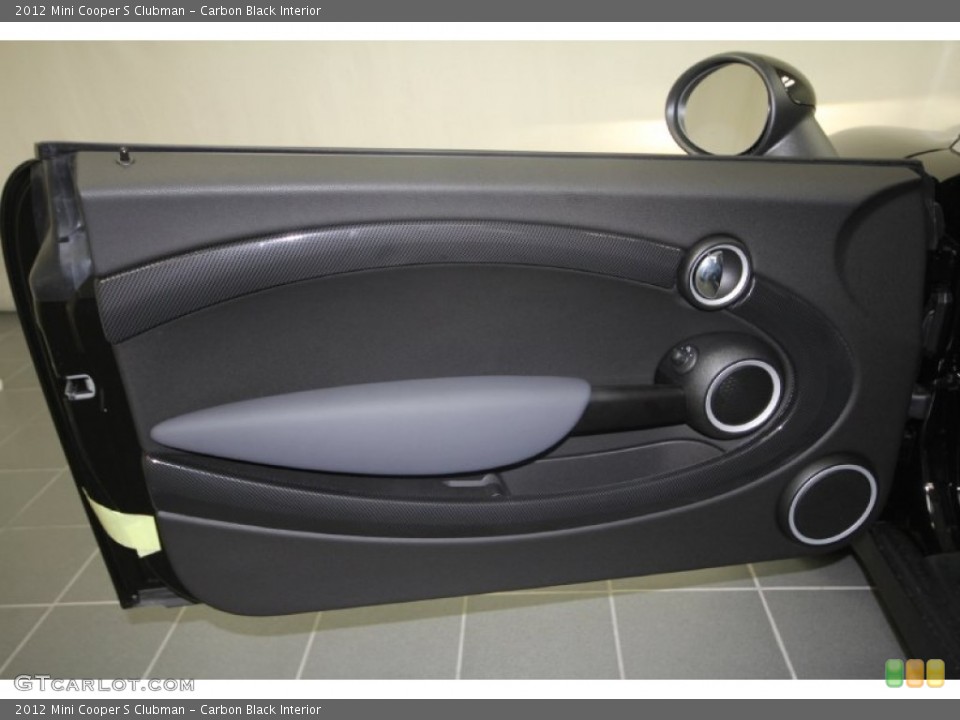 Carbon Black Interior Door Panel for the 2012 Mini Cooper S Clubman #56792042