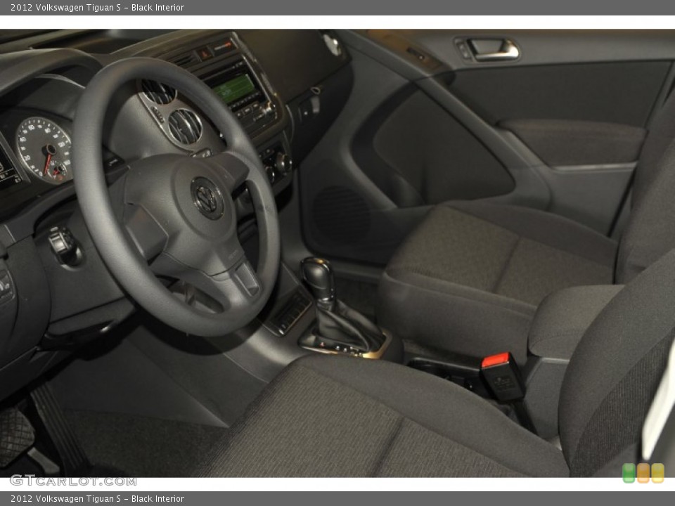 Black Interior Photo for the 2012 Volkswagen Tiguan S #56792928