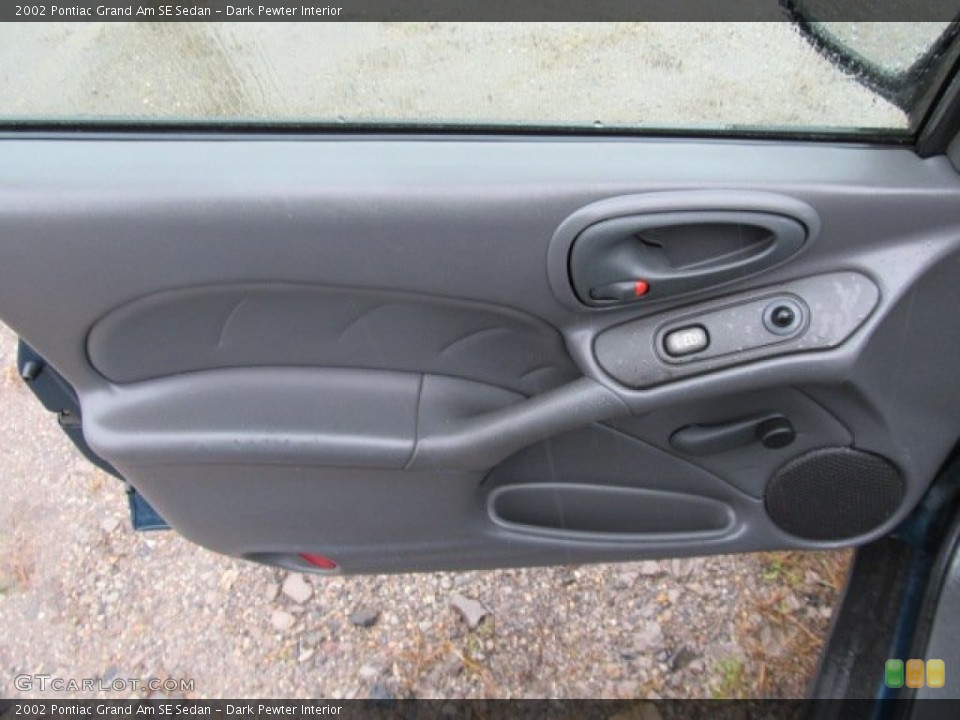Dark Pewter Interior Door Panel for the 2002 Pontiac Grand Am SE Sedan #56793020