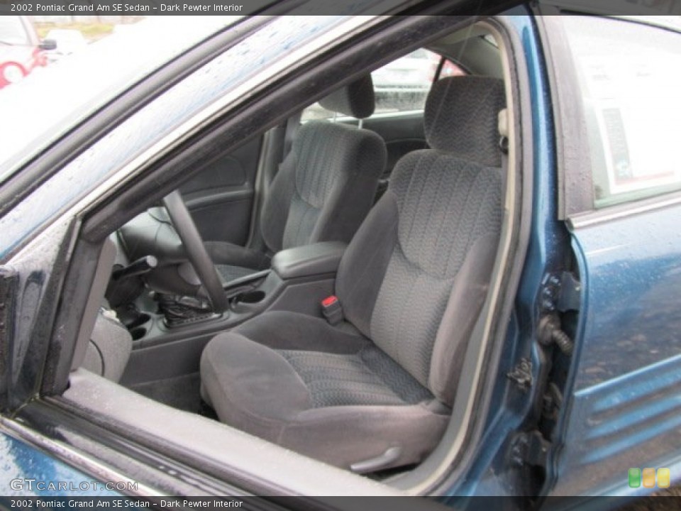 Dark Pewter Interior Photo for the 2002 Pontiac Grand Am SE Sedan #56793054