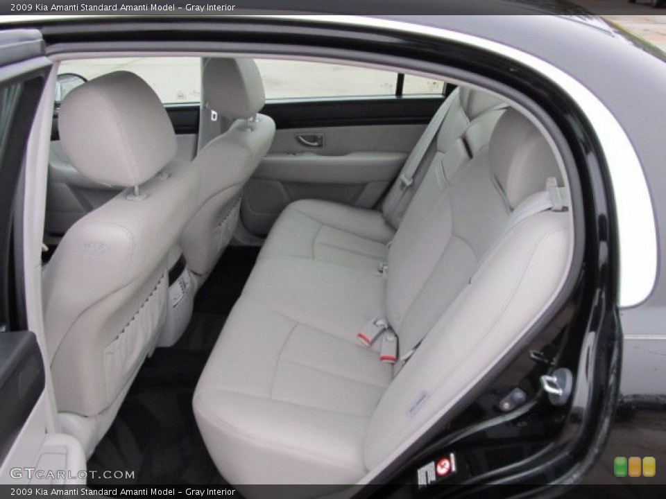 Gray Interior Photo for the 2009 Kia Amanti  #56793159
