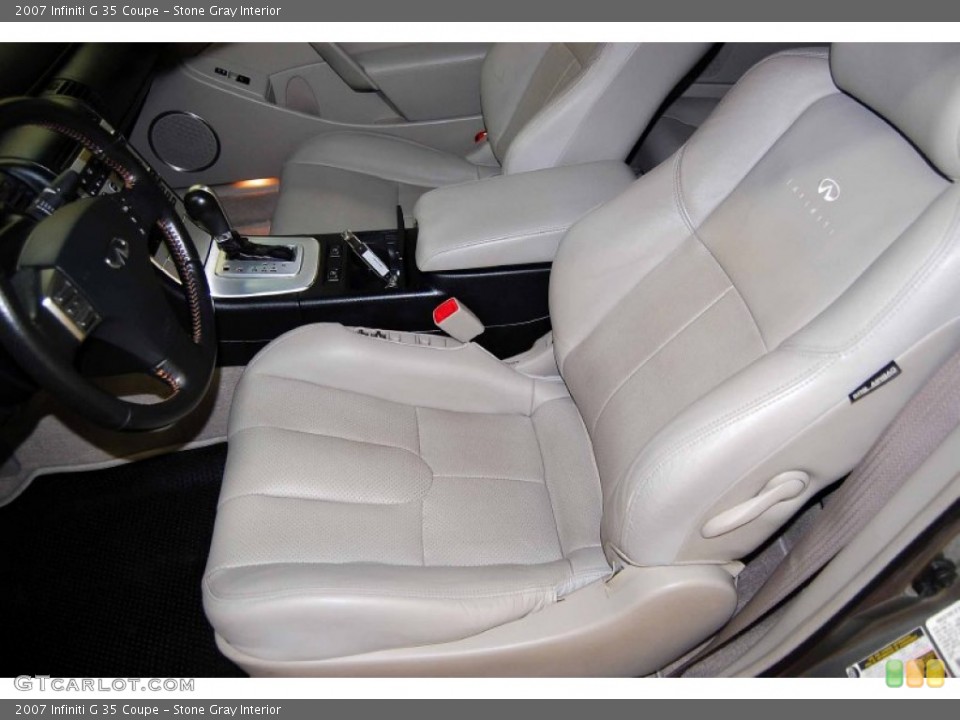 Stone Gray Interior Photo for the 2007 Infiniti G 35 Coupe #56794272