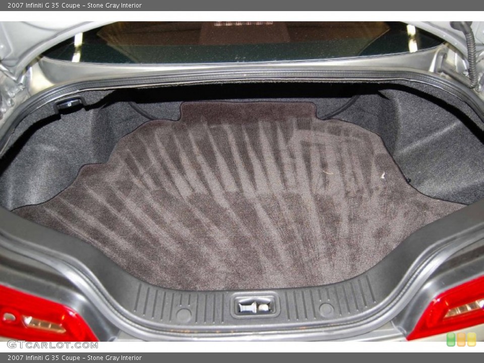 Stone Gray Interior Trunk for the 2007 Infiniti G 35 Coupe #56794284