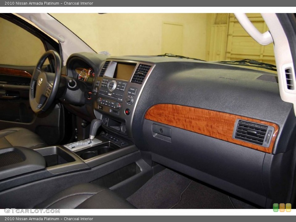 Charcoal Interior Dashboard for the 2010 Nissan Armada Platinum #56794539