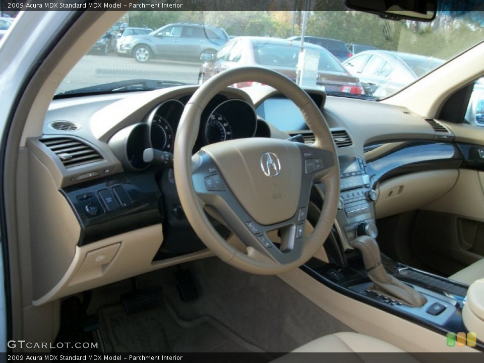 Parchment Interior Dashboard for the 2009 Acura MDX  #56795418