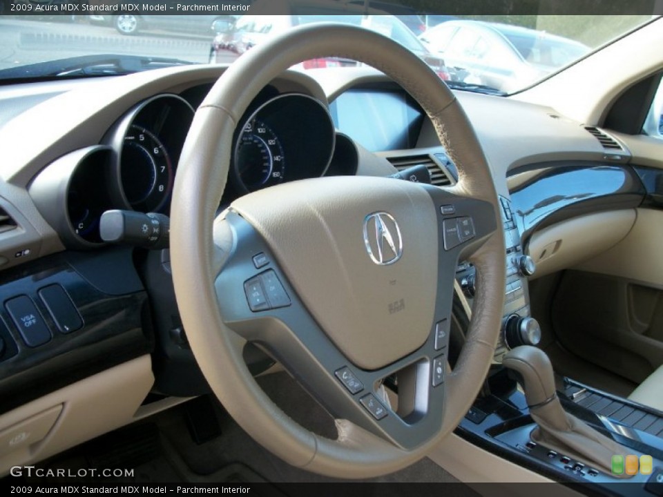 Parchment Interior Steering Wheel for the 2009 Acura MDX  #56795427