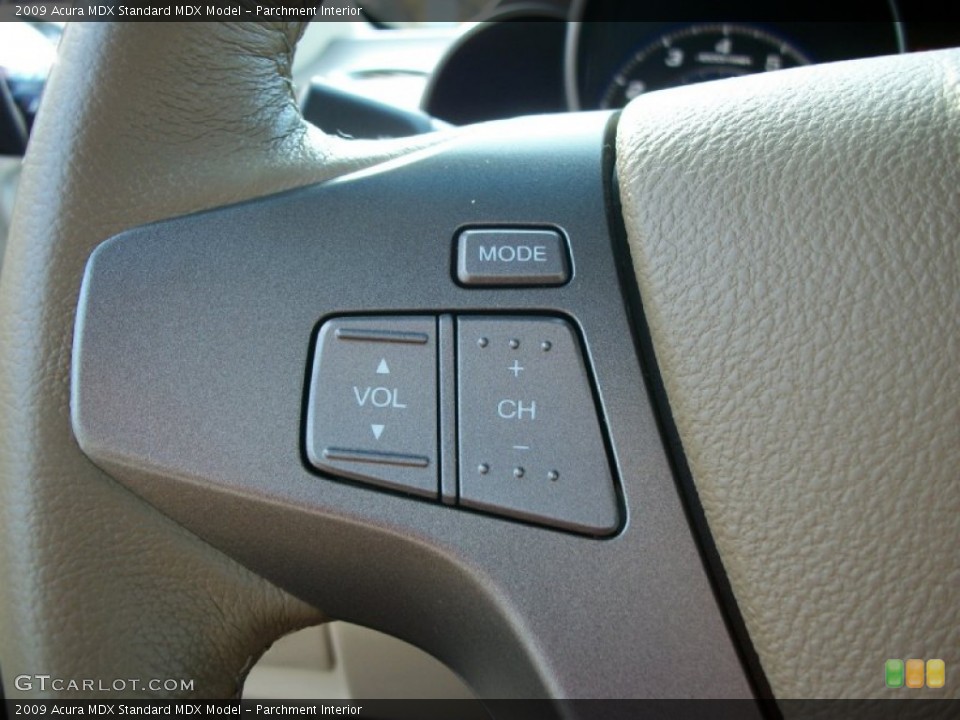 Parchment Interior Controls for the 2009 Acura MDX  #56795454