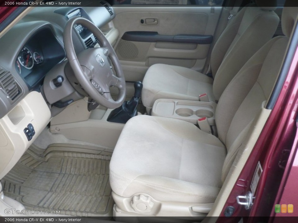 Ivory Interior Photo for the 2006 Honda CR-V EX 4WD #56795682