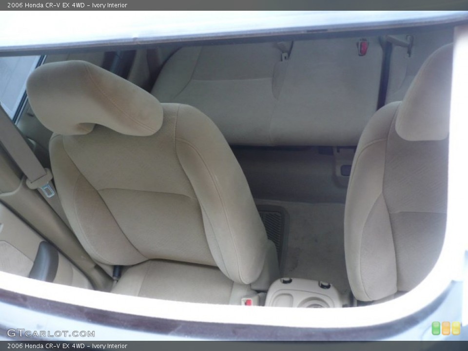 Ivory Interior Sunroof for the 2006 Honda CR-V EX 4WD #56795808