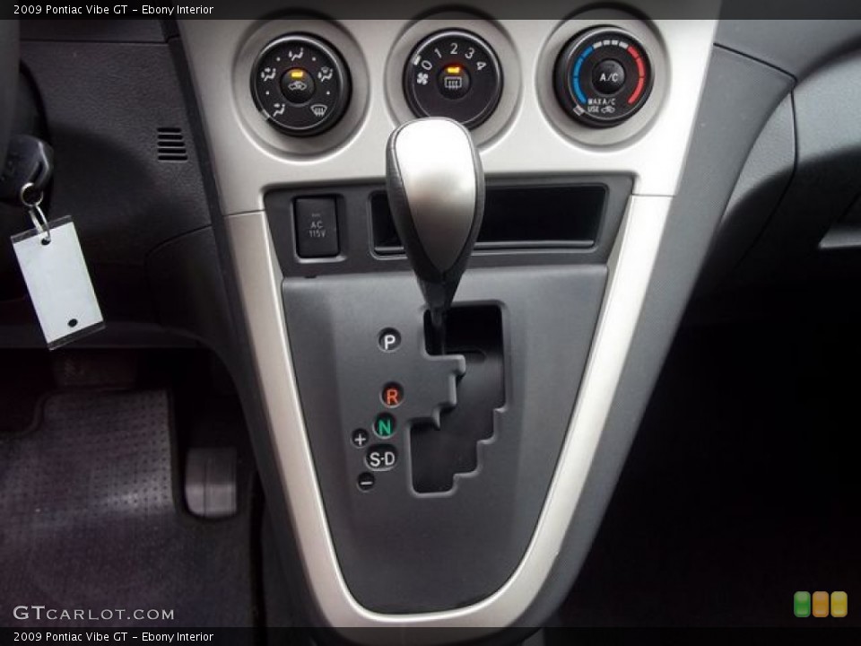 Ebony Interior Transmission for the 2009 Pontiac Vibe GT #56797224
