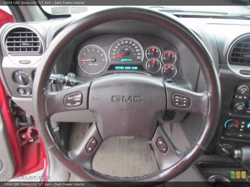 Dark Pewter Interior Steering Wheel for the 2004 GMC Envoy XUV SLT 4x4 #56798004