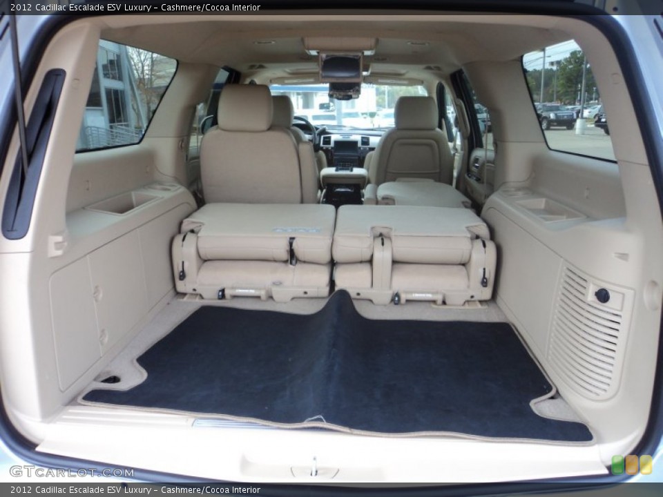 Cashmere/Cocoa Interior Trunk for the 2012 Cadillac Escalade ESV Luxury #56798430