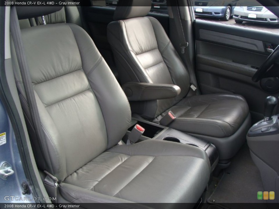 Gray Interior Photo for the 2008 Honda CR-V EX-L 4WD #56798532