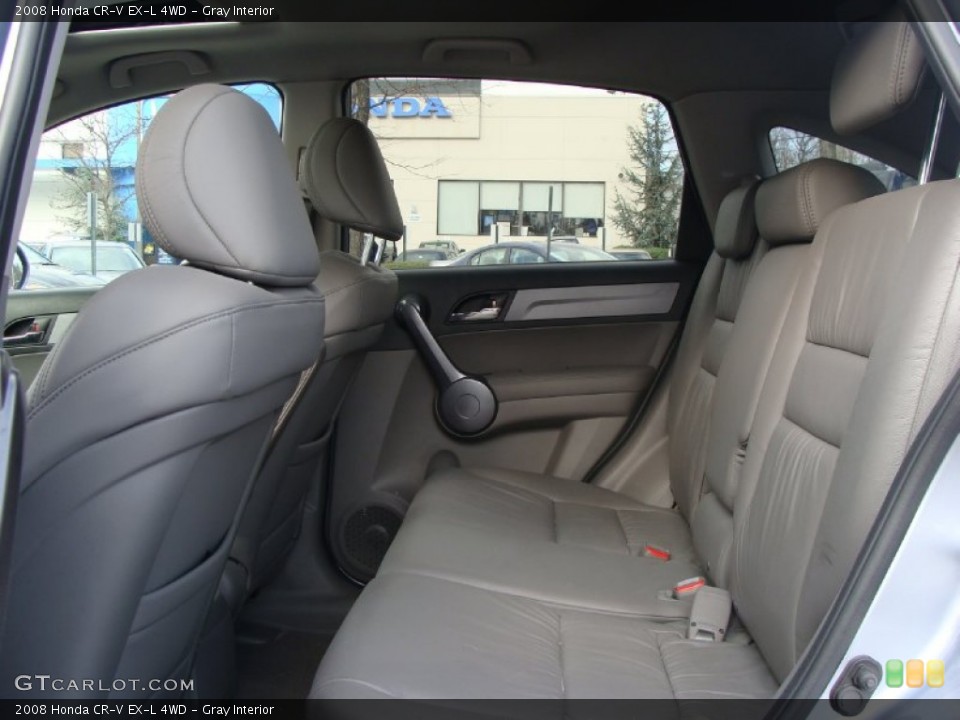 Gray Interior Photo for the 2008 Honda CR-V EX-L 4WD #56798541