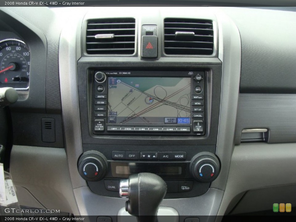 Gray Interior Navigation for the 2008 Honda CR-V EX-L 4WD #56798610