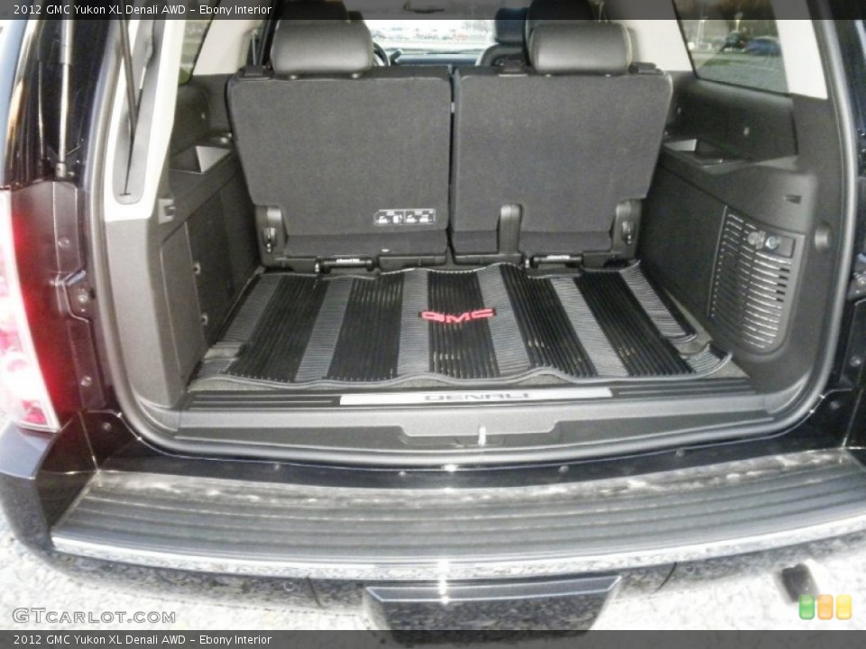 Ebony Interior Trunk for the 2012 GMC Yukon XL Denali AWD #56799177