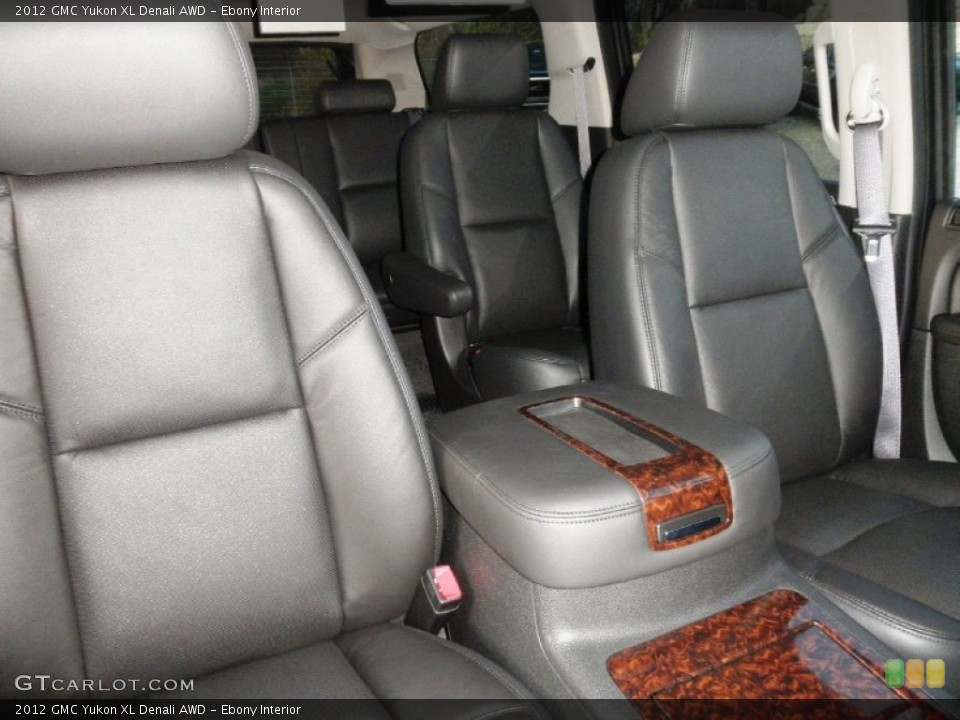 Ebony Interior Photo for the 2012 GMC Yukon XL Denali AWD #56799249