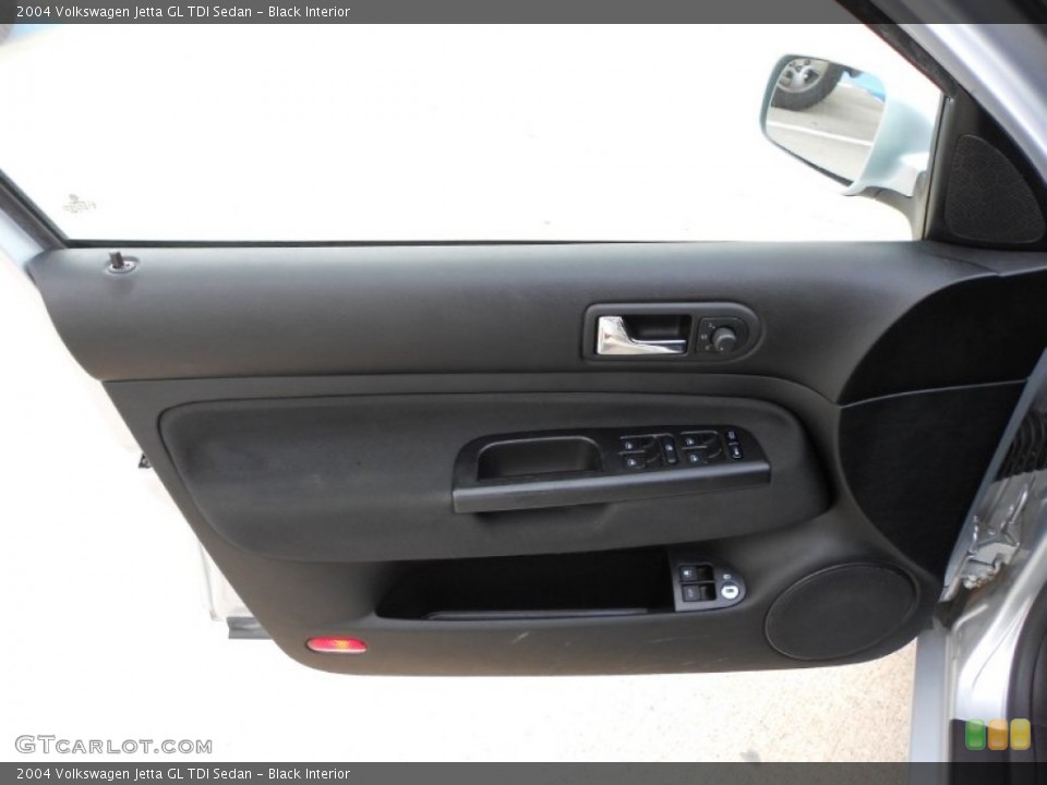 Black Interior Door Panel for the 2004 Volkswagen Jetta GL TDI Sedan #56799864