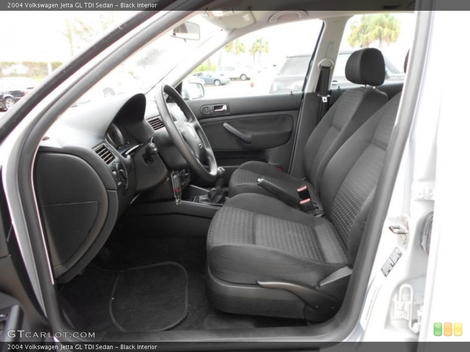 Black Interior Photo for the 2004 Volkswagen Jetta GL TDI Sedan #56799873