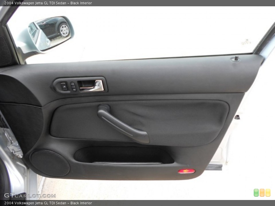 Black Interior Door Panel for the 2004 Volkswagen Jetta GL TDI Sedan #56799891