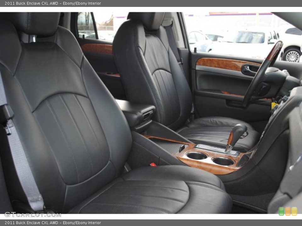 Ebony/Ebony Interior Photo for the 2011 Buick Enclave CXL AWD #56800689