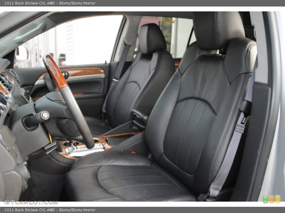 Ebony/Ebony Interior Photo for the 2011 Buick Enclave CXL AWD #56800707