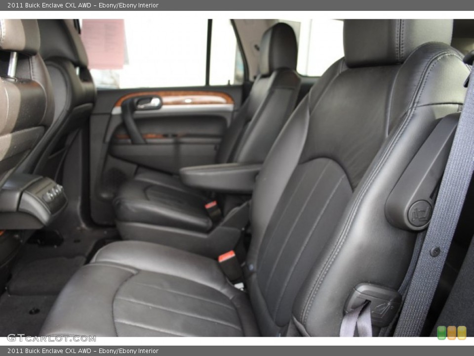 Ebony/Ebony Interior Photo for the 2011 Buick Enclave CXL AWD #56800731