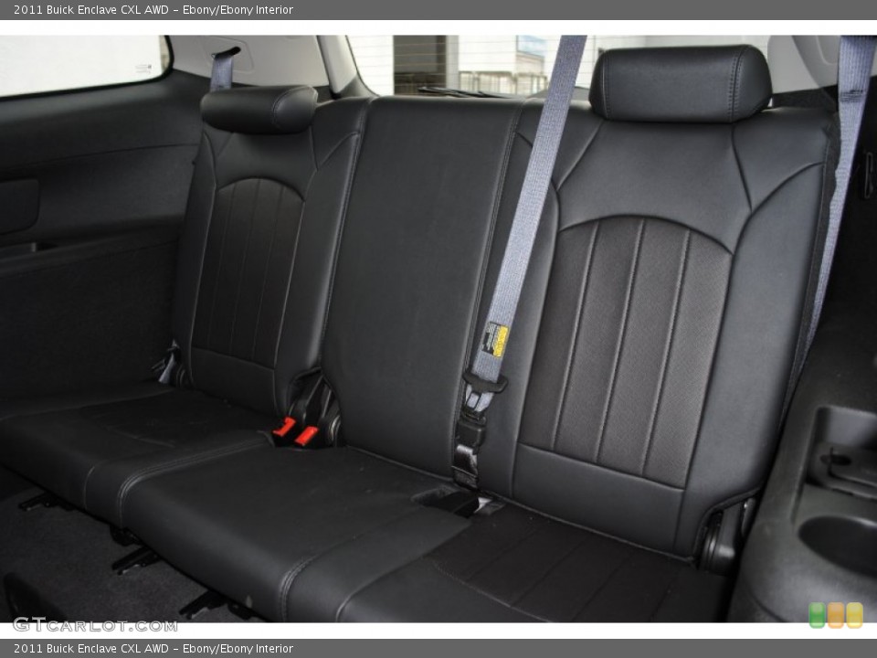 Ebony/Ebony Interior Photo for the 2011 Buick Enclave CXL AWD #56800907