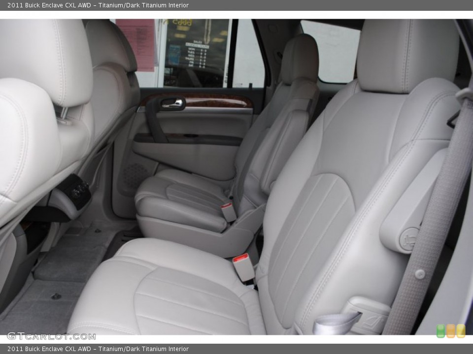 Titanium/Dark Titanium Interior Photo for the 2011 Buick Enclave CXL AWD #56801058