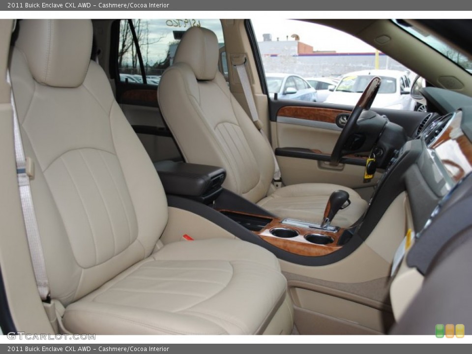 Cashmere/Cocoa Interior Photo for the 2011 Buick Enclave CXL AWD #56801208
