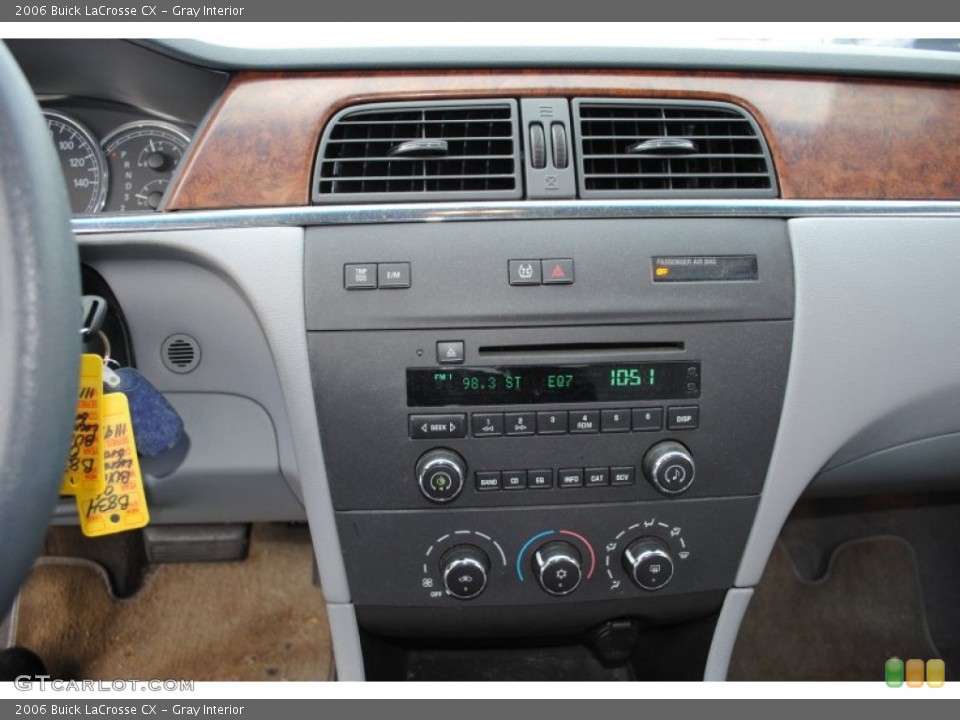 Gray Interior Controls for the 2006 Buick LaCrosse CX #56801391