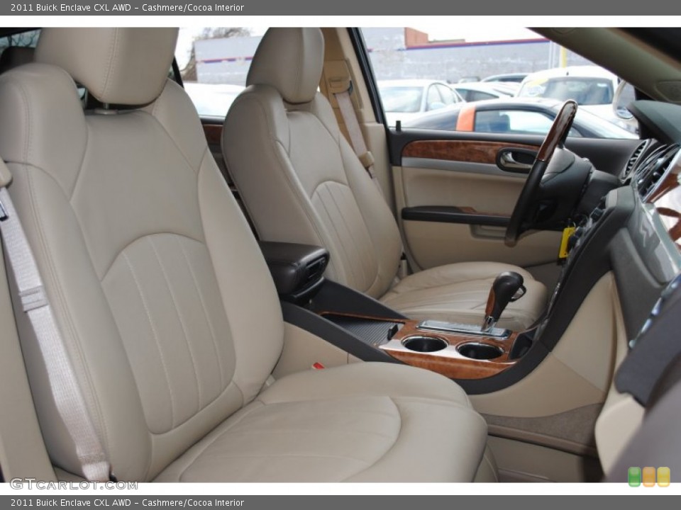 Cashmere/Cocoa Interior Photo for the 2011 Buick Enclave CXL AWD #56801779